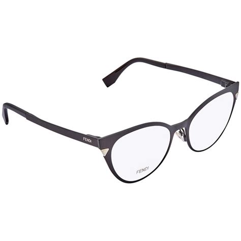 fendi ff 0126|FENDI Ladies Matte Black Eyeglasses FF0126.